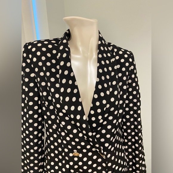 ✨SOLD✨Polka dot blazer dress - Picture 5 of 9